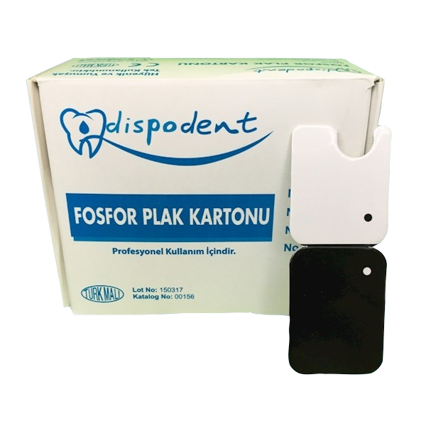 Dispodent Fosfor Plak Kılıfı - 500 Adet