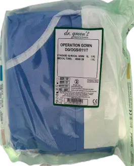 Dr. Green Steril Cerrahi Önlük Seti - Disposable