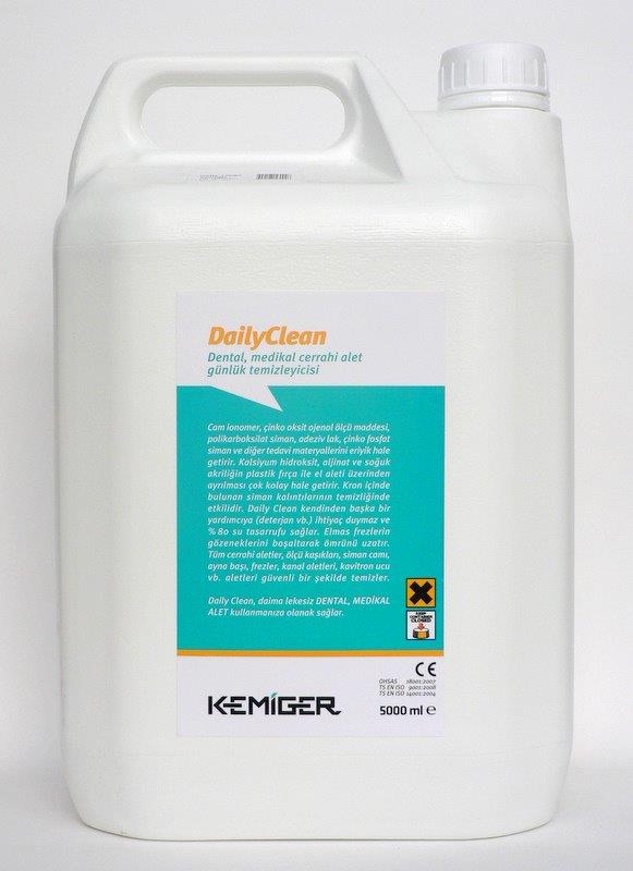 Kemiger Daily Clean Alet Temizleyici Dezenfektan 5 Lt
