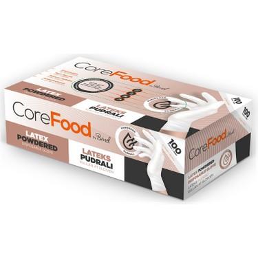 Bimel CoreMed Pudralı Lateks Eldiven - 100'lü Kutu (S/M/L)