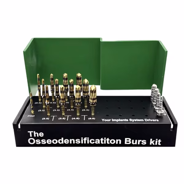 Osseodensification Burs Kit-Kemik Sıkılaştırma Seti