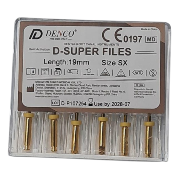 Denco-D Super Files eğeler 19 mm (SX)