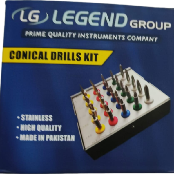 Legend Conical Drill Kit 25 li (Konik Diril Seti)