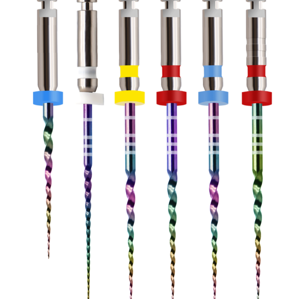 Rogin R-Shaper Files Aurora Nikel Titanyum Kanal Eğesi Asorti (R-016-S1-S2-S3-S4)