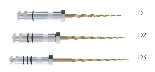 Scope Uni Retreatment Gold Kanal Eğeleri Asorti