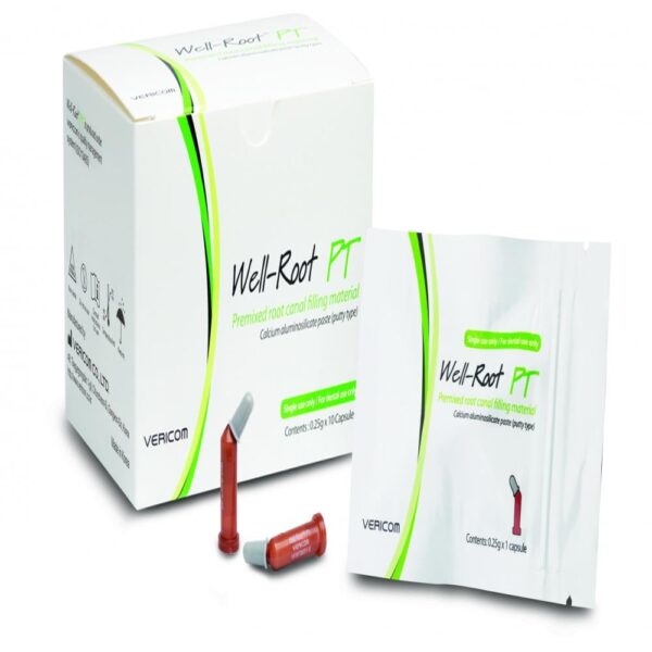 Vericom Well Root PT Kök Kanal Dolgu Patı Biyoseramik Pat